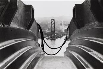 PETER STACKPOLE (1913-1997) A suite of five photographs documenting the construction of the Bay Bridge in San Francisco. 1935-36; print